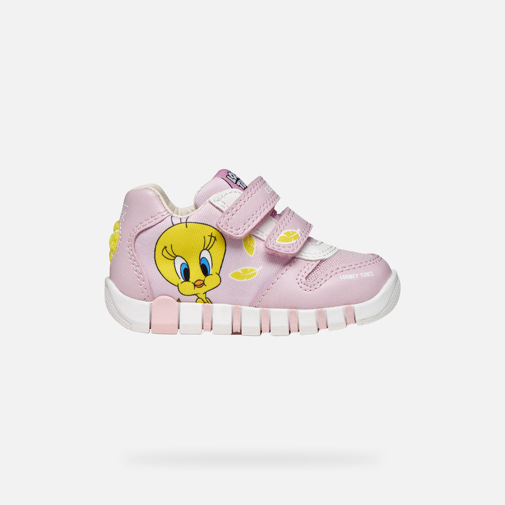 Geox pantofi fete sport Iupidoo 20-26 Pink cu Tweety Imagine secundară a produsului