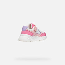 Geox pantofi fete sport Loftus 26-34 Salmon/White