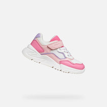Geox pantofi fete sport Loftus 26-34 Salmon/White