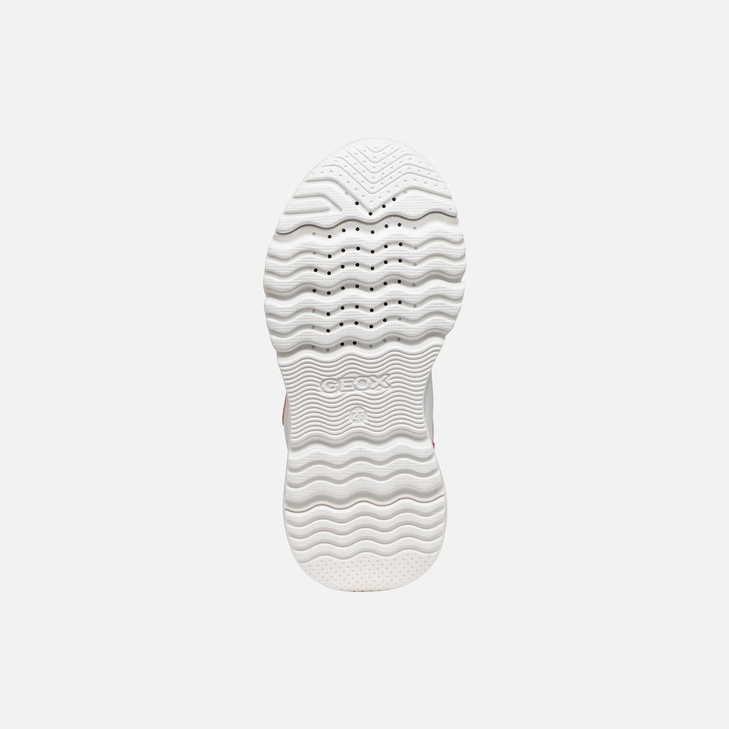 Geox pantofi fete sport Loftus 26-34 Salmon/White