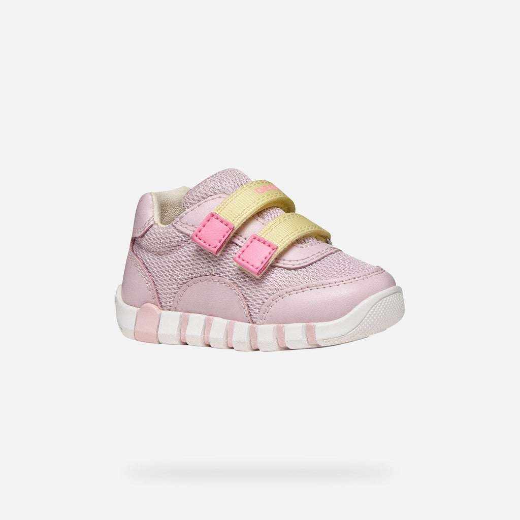 Geox lány sportcipő Első Lépések Iupidoo 18-26 Pink/Világossárga Fő kép