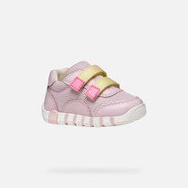 Geox pantofi fete sport Primii Pasi Iupidoo 18-26 Pink/Light yellow