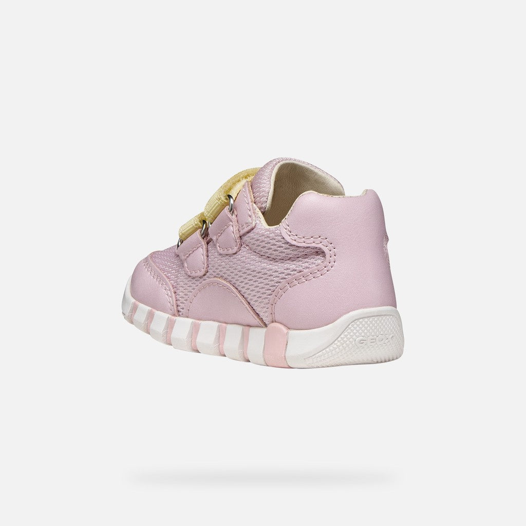 Geox pantofi fete sport Primii Pasi Iupidoo 18-26 Pink/Light yellow