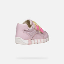 Geox pantofi fete sport Primii Pasi Iupidoo 18-26 Pink/Light yellow