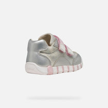 Geox pantofi fete sport Primii Pasi Iupidoo 18-26 Silver/Pink