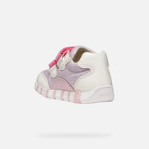 Geox pantofi fete sport Primii Pasi Iupidoo 18-26 White/Lilac