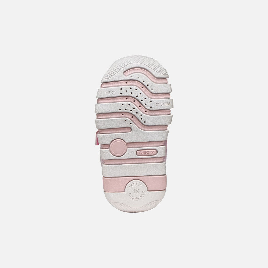 Geox pantofi fete sport Primii Pasi Iupidoo 18-26 White/Lilac