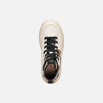 Geox Respira pantofi fete sport sneakers Laquinny 28-39 Light ivory/Light Bronze