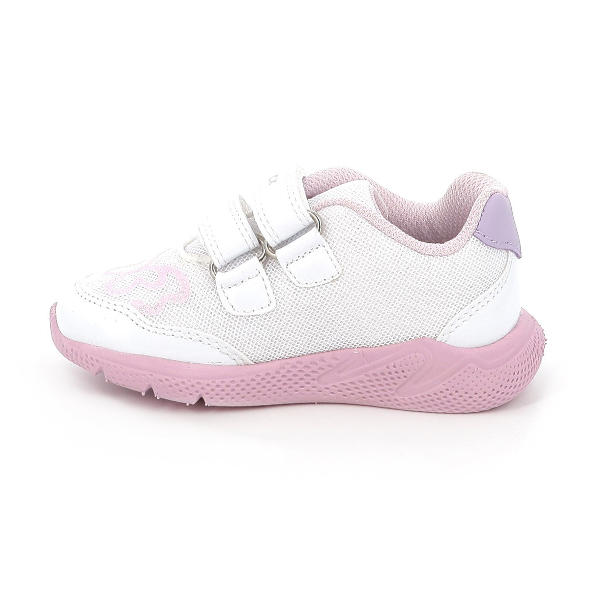Geox pantofi fete sport Sprintye 20-27 White/Light Lilac