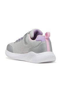 Geox pantofi fete sport Sprintye Junior 26-34 Silver/Lilac