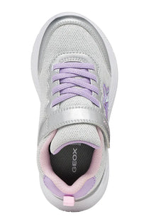 Geox pantofi fete sport Sprintye Junior 26-34 Silver/Lilac