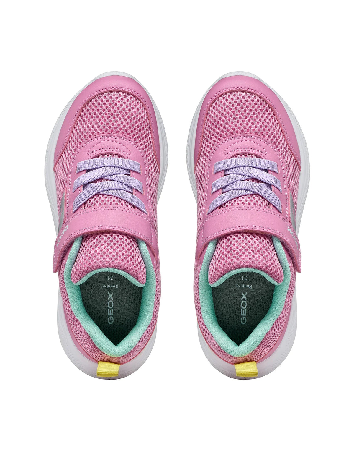 Geox pantofi fete sport Sprintye Junior 28-36 Pink/Watersea