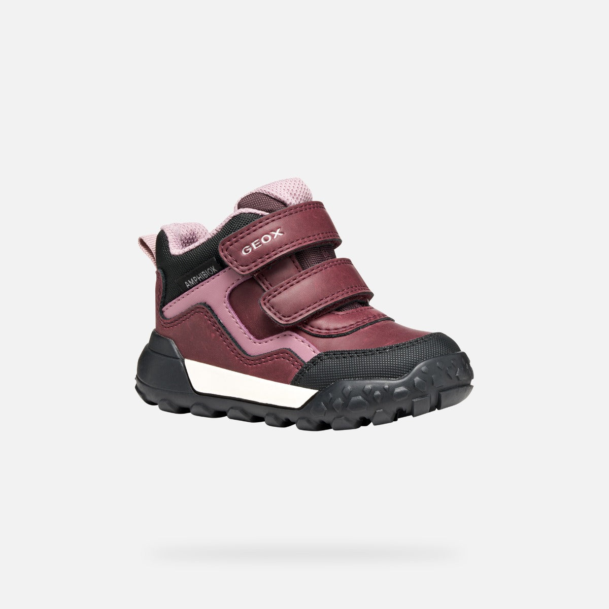 Geox pantofi fete Trekkyup Amphibiox 24-27 Burgundy/Rose Imagine secundară a produsului