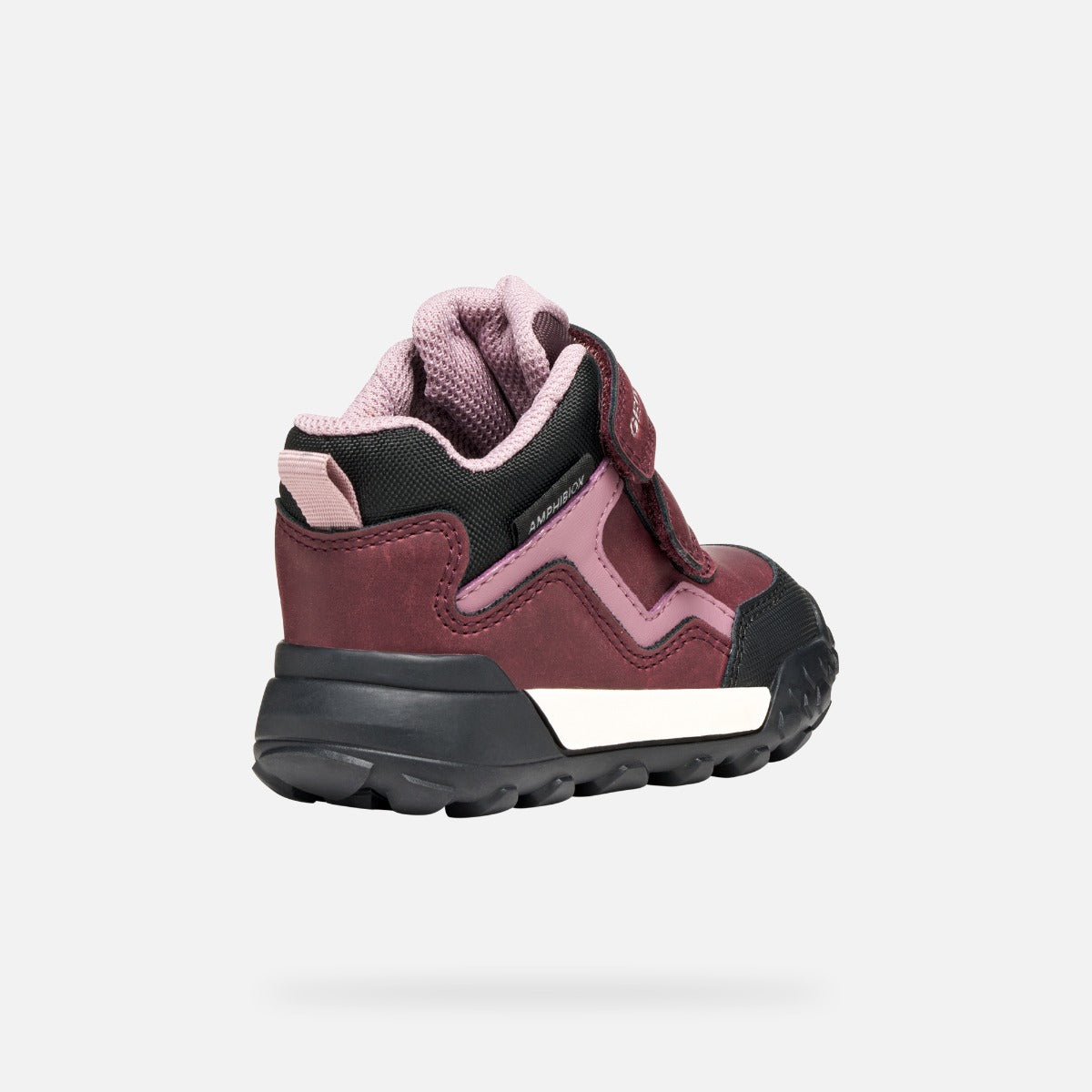 Geox pantofi fete Trekkyup Amphibiox 24-27 Burgundy/Rose