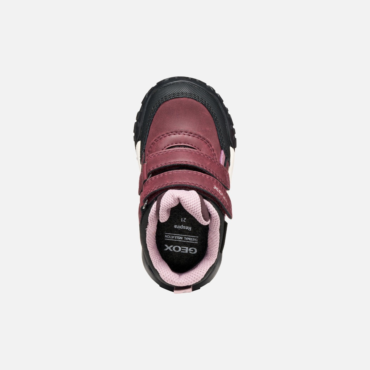 Geox pantofi fete Trekkyup Amphibiox 24-27 Burgundy/Rose