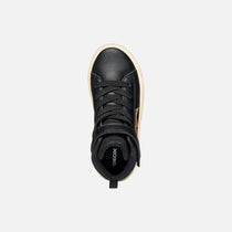 Geox pantofi sport fete Gisli 28-35 Black/Champagne