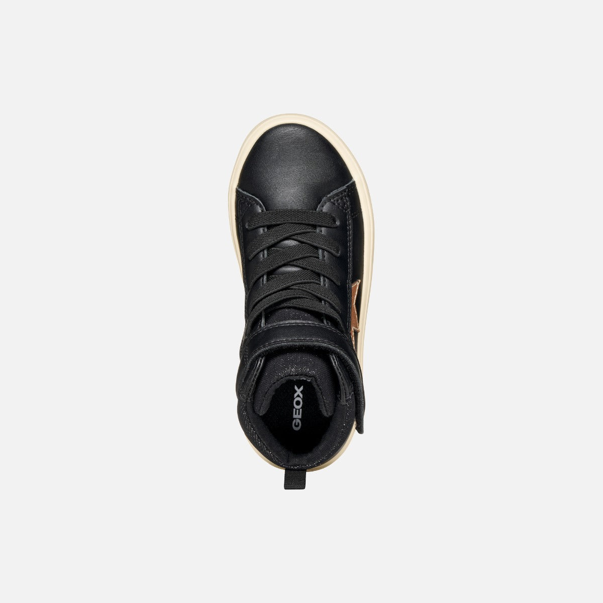 Geox pantofi sport fete Gisli 28-35 Black/Champagne