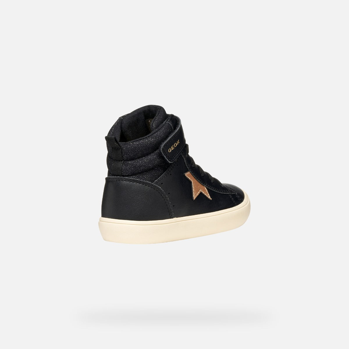 Geox pantofi sport fete Gisli 28-35 Black/Champagne