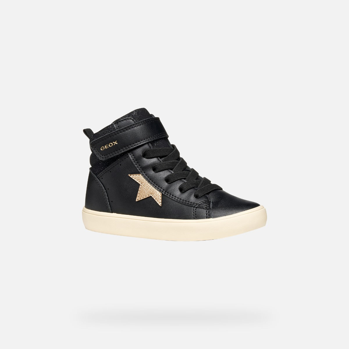 Geox pantofi sport fete Gisli 28-35 Black/Champagne