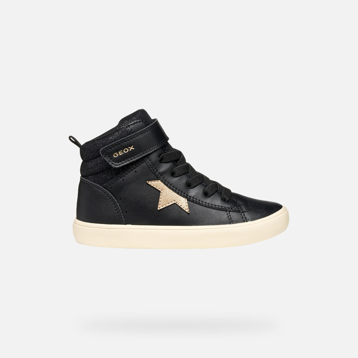 Geox pantofi sport fete Gisli 28-35 Black/Champagne Imagine secundară a produsului