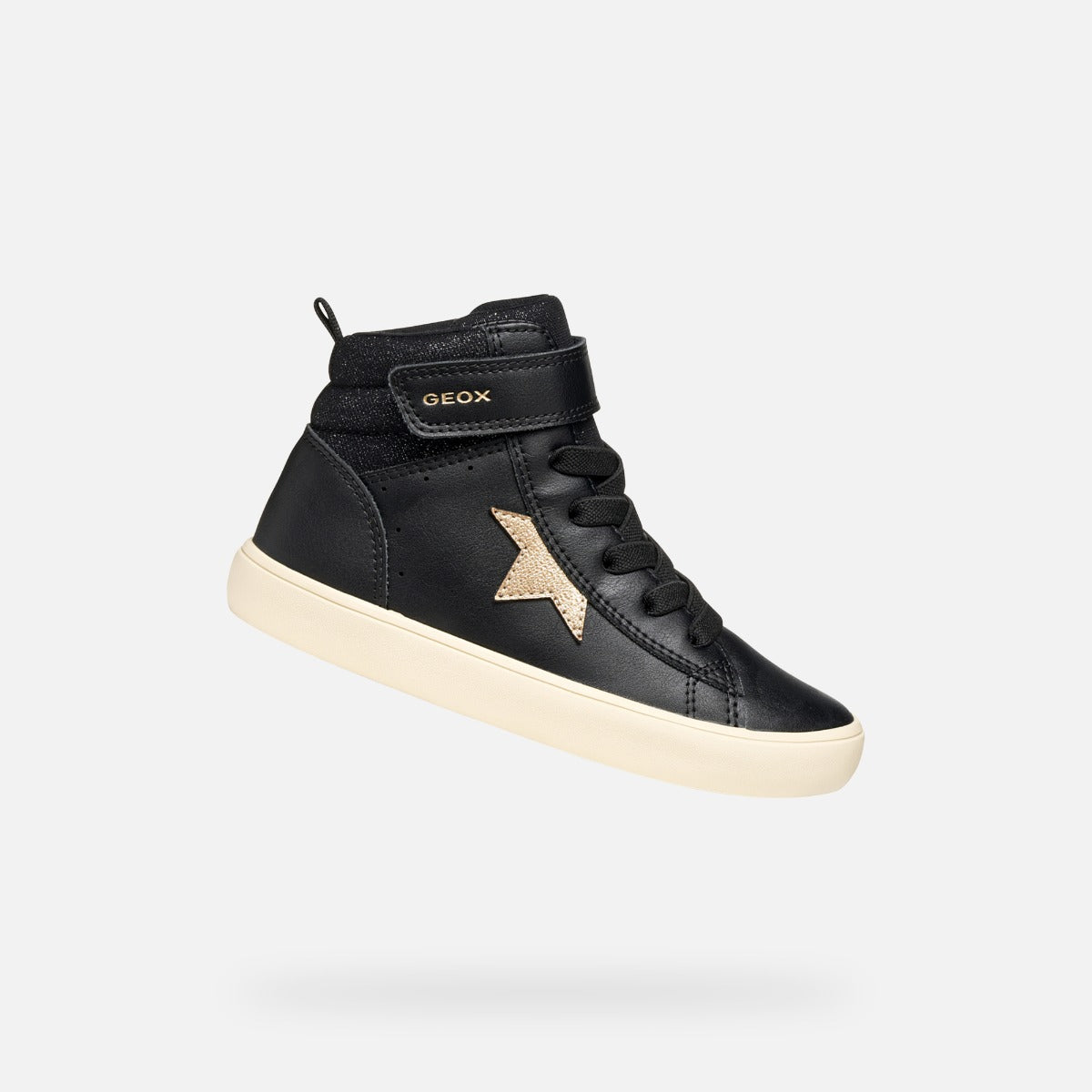 Geox pantofi sport fete Gisli 28-35 Black/Champagne