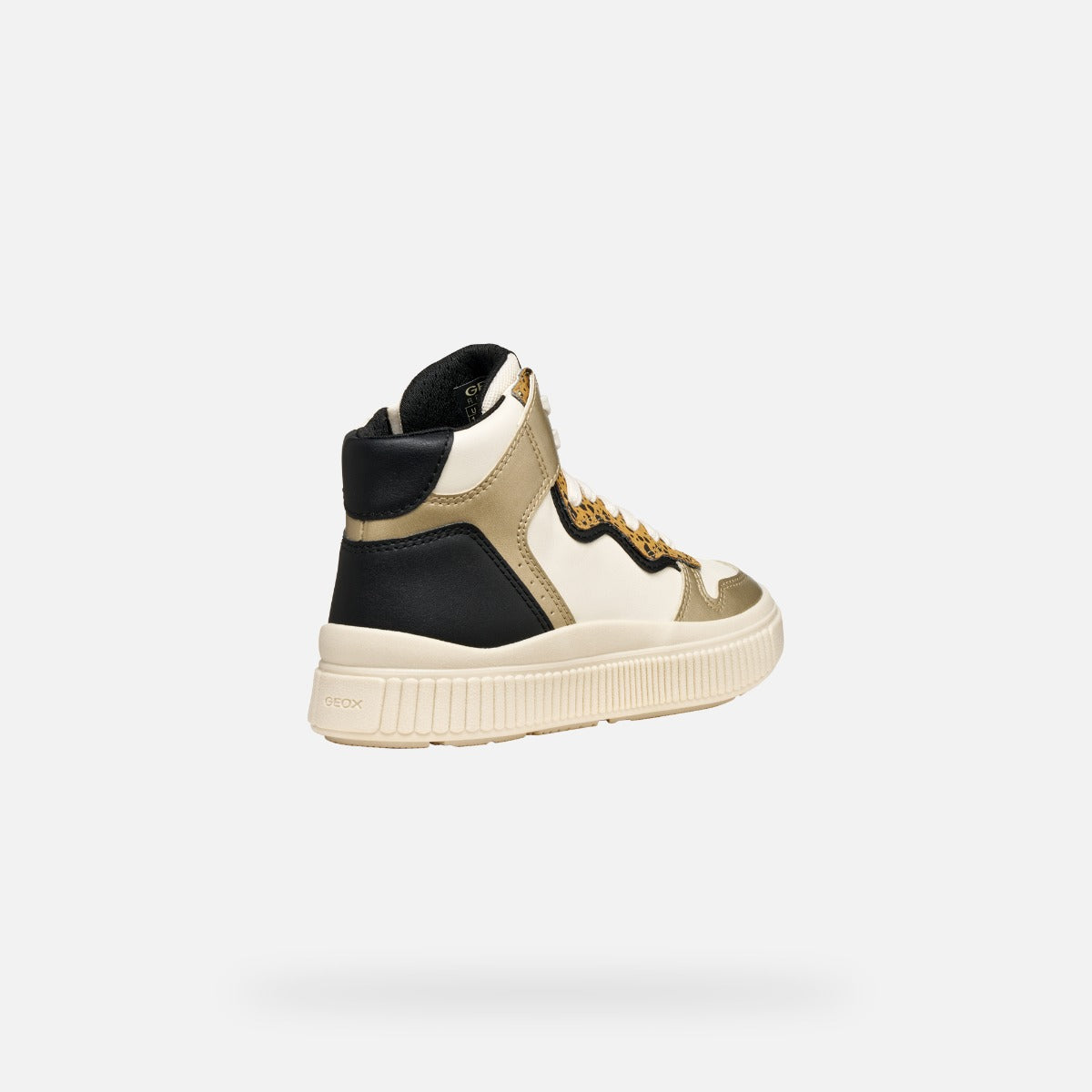 Geox pantofi sport fete Laquinny 28-35 Light ivory/Platinum
