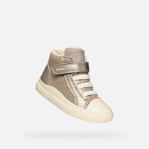 Geox Respira ghete fete imblanite Gisli Baby 20-27 Dark Beige