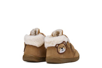 Geox Respira ghete fete imblanite Macchia 19-24 Whisky cu ursulet