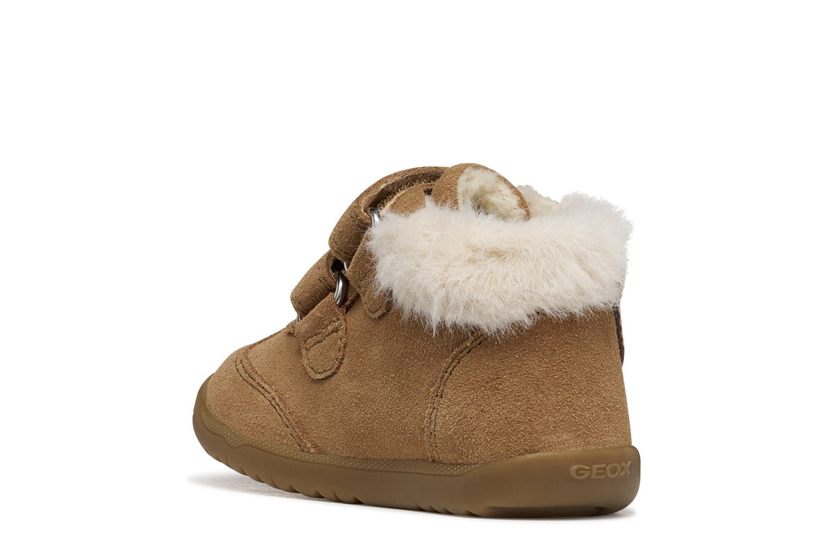 Geox Respira ghete fete imblanite Macchia 19-24 Whisky cu ursulet