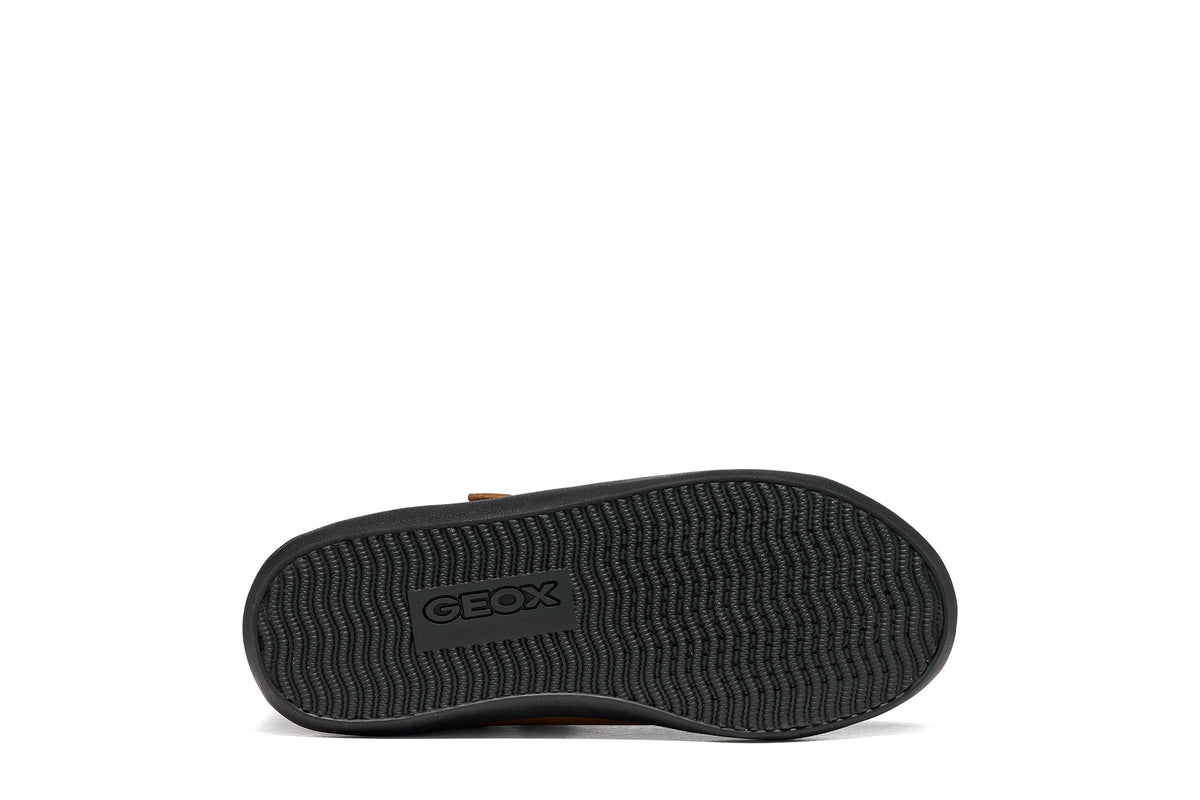 Geox Respira pantofi baieti captusiti Gisli 28-36 Brown/Black