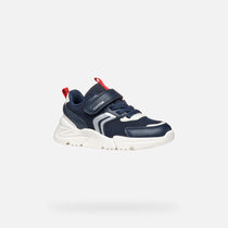 Geox Respira pantofi baieti sport Loftus 31-38 Navy/Red