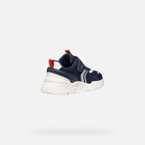 Geox Respira pantofi baieti sport Loftus 31-38 Navy/Red