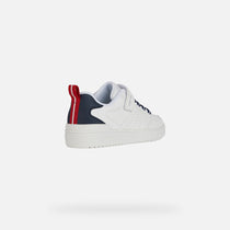 Geox Respira pantofi baieti sport Washiba 26-37 White/Navy