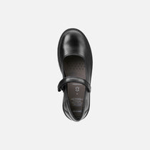 Geox Respira pantofi eleganti fete pentru scoala Casey 28-37 Black