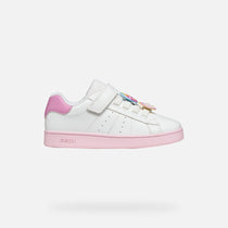 Geox Respira pantofi fete Eclyper 33-37 White/Dark Pink