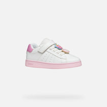 Geox Respira pantofi fete Eclyper 33-37 White/Dark Pink