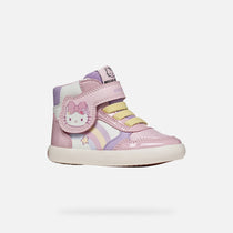 Geox Respira pantofi fete Gisli 20-27 Hello Kitty White/Pink