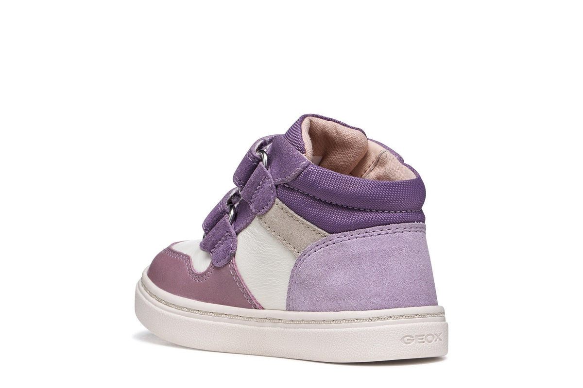 Geox Respira pantofi fete Nashik 20-27 Light Ivory/Dark Mauve