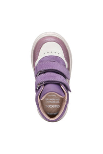 Geox Respira pantofi fete Nashik 20-27 Light Ivory/Dark Mauve