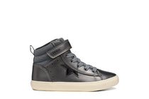 Geox Respira pantofi fete Gisli 28-36 Dark Grey/Black