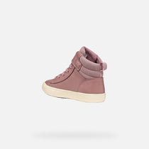 Geox Respira pantofi fete Gisli 28-36 Dark Rose/Platinum
