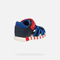 Geox sandale baieti 18-25 Iupidoo Navy/Royal cu stea