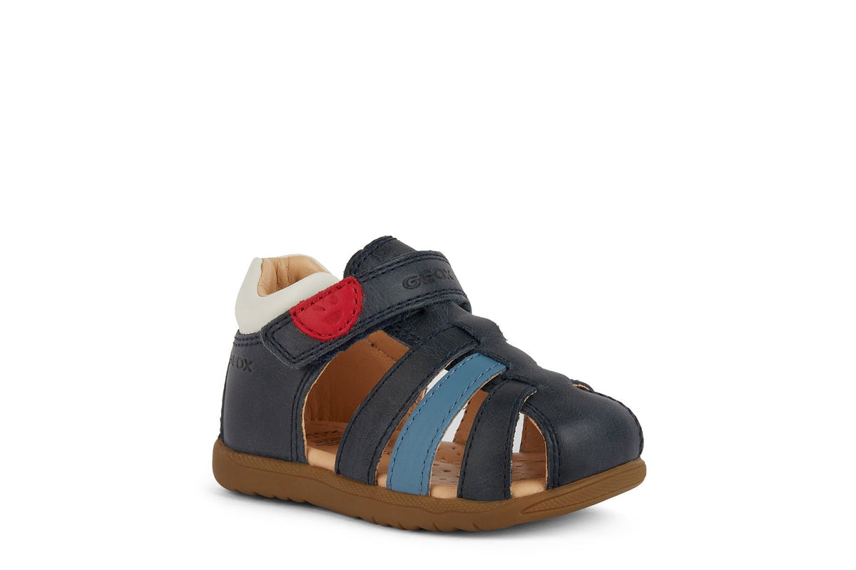 Geox sandale baieti 18-26 Macchia Navy/Light Blue