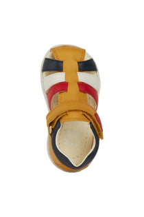 Geox sandale baieti 18-26 Macchia Ochre Yellow/Multicolor