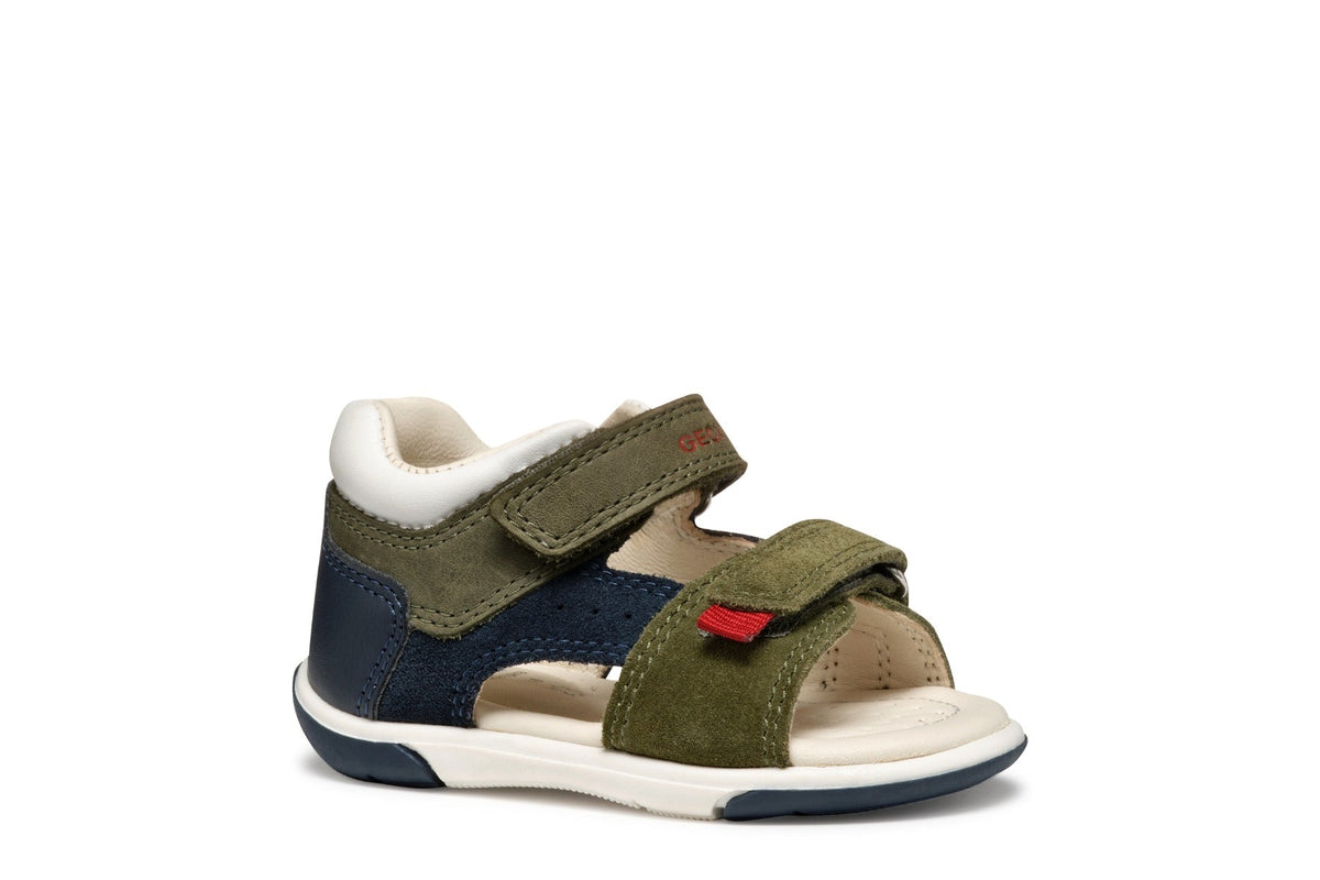 Geox sandale baieti 18-26 Zapito Dark Green/Navy