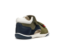 Geox sandale baieti 18-26 Zapito Dark Green/Navy