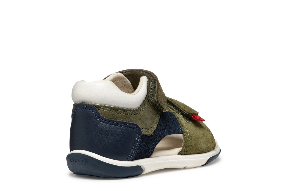 Geox sandale baieti 18-26 Zapito Dark Green/Navy