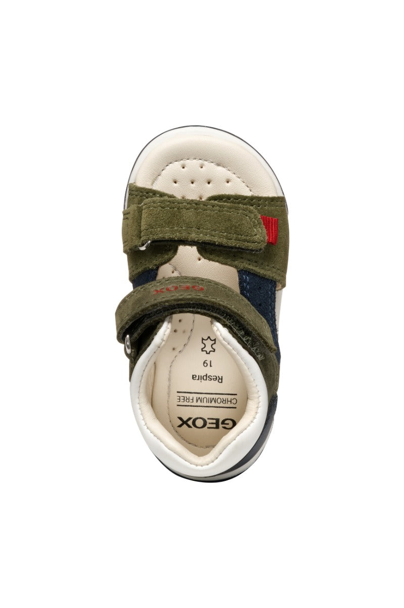 Geox sandale baieti 18-26 Zapito Dark Green/Navy