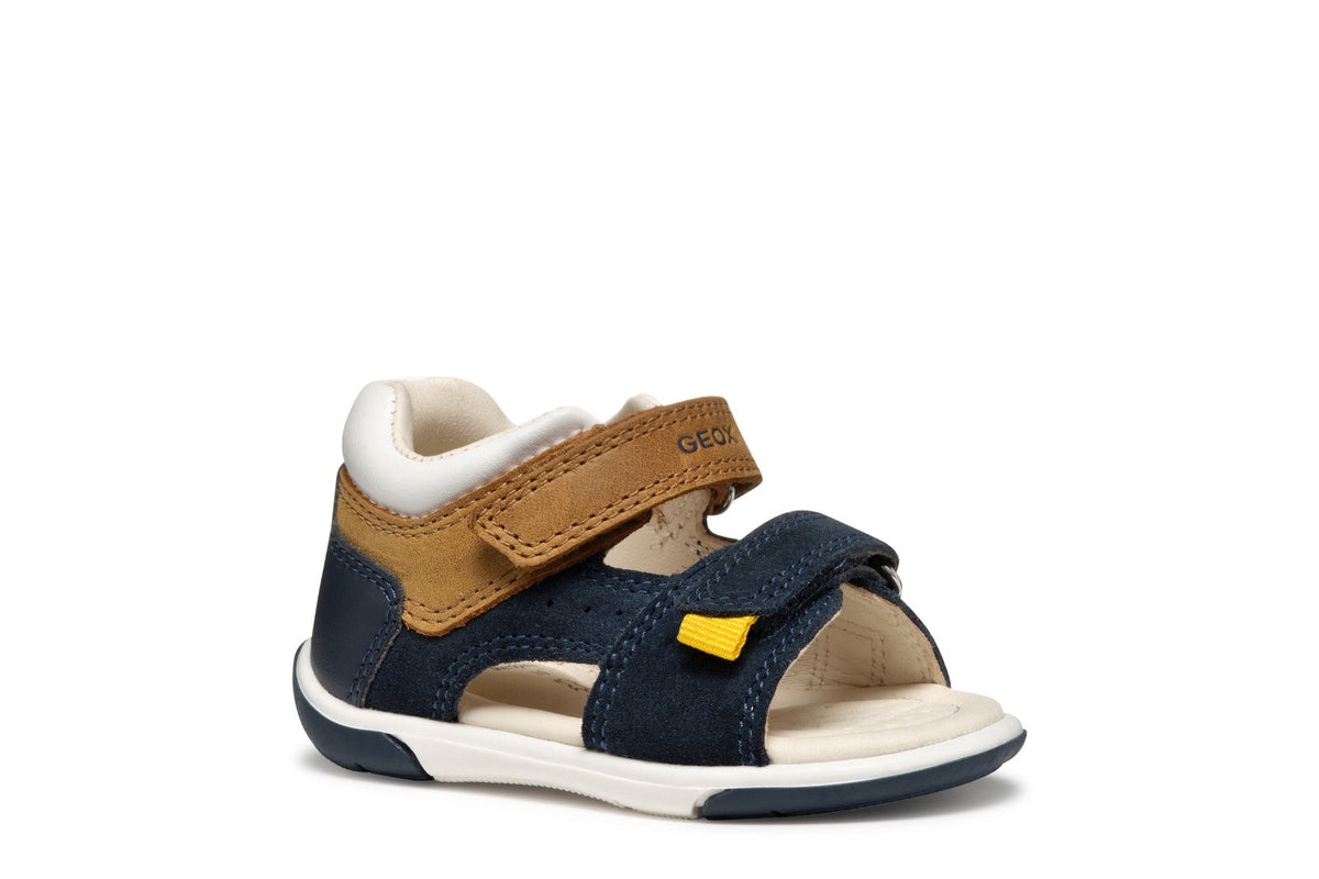 Geox sandale baieti 18-26 Zapito Navy/Caramel