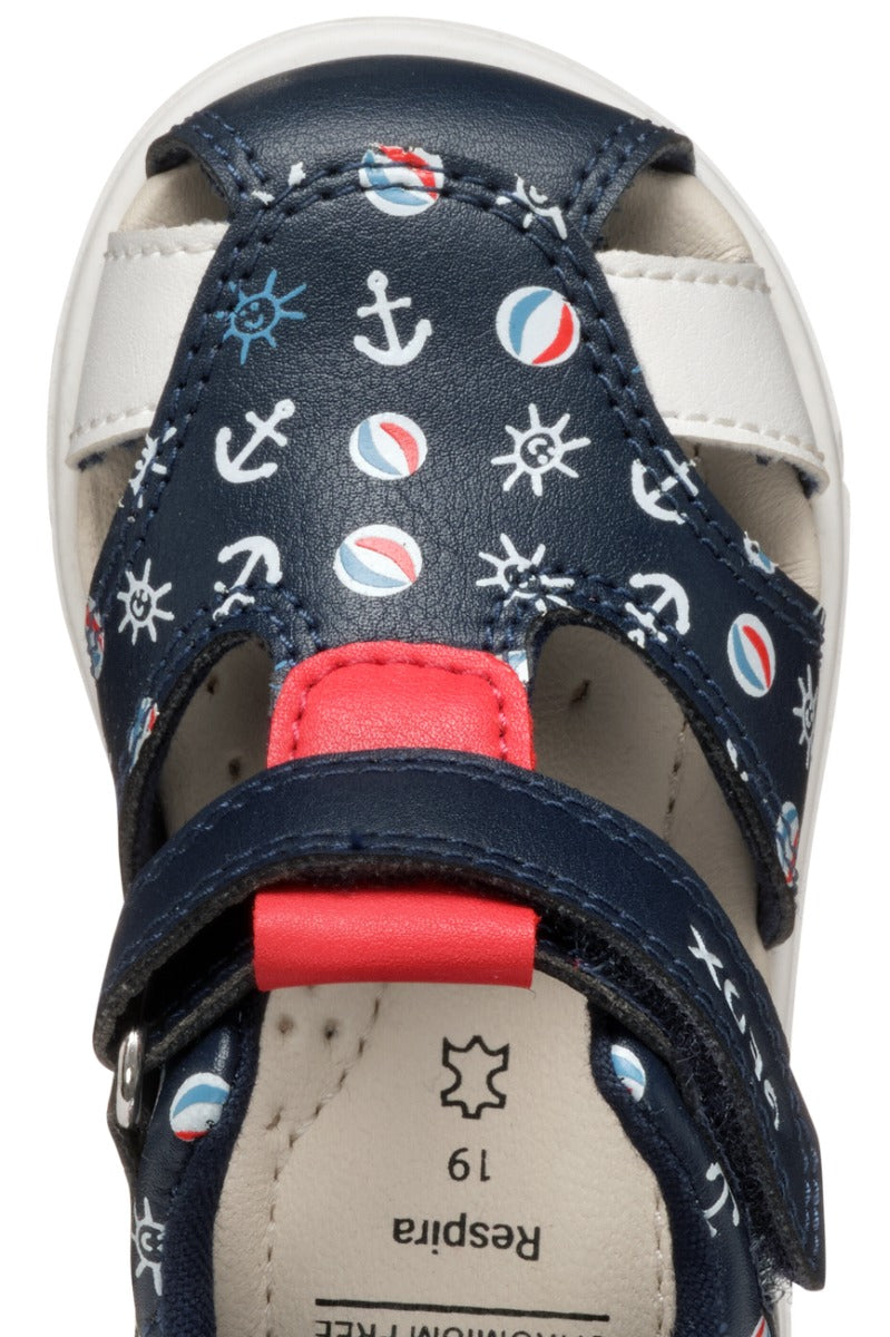 Geox sandale baieti 18-26 Zapito Navy/Red